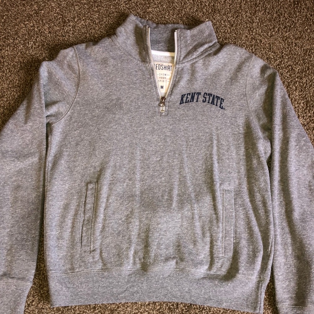 Redshirt Kent State Quarter Zip Pullover Hoodie